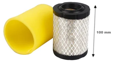 Produktbild von Trade-Shop 2in1 Luftfilter-Set kompatibel mit Briggs & Stratton 21B976, 21B977, 21R502, 21R507, 21R602, 21R607, 21R677, 21R702, 21R706, 21R707, 21R772