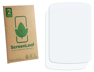 Produktbild von 2x ScreenLeaf Schutzfolie für Xoss G+ Gen 2 nachhaltiger Displayschutz Display Schutz Folie Klar Transparent