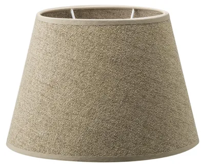 Produktbild von Home Sweet Home Lampenschirm aus Stoff Braun - 24 x 16 x 16 cm