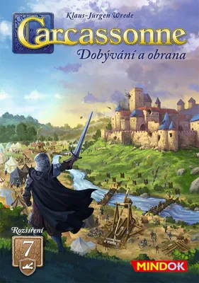 Zdjęcie produktu dla Mindok Carcassonne rozszerzenie 7: Podbój i obrona (2025)