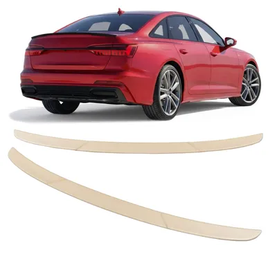 Produktbild von Kofferraumspoiler passend für Audi A6 C8 4K 2018+, Heckspoiler