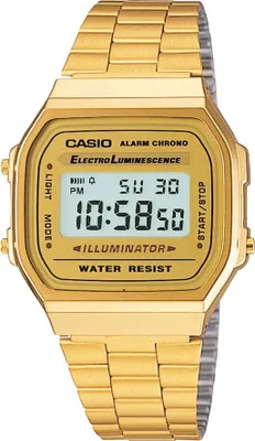 Produktbild von Casio Retro Collection A168WG-9WDF Herrenuhr Chronograph