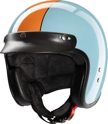 Zdjęcie produktu dla Kochmann RB-801 Gasoline Jet Helmet Blue / Orange M