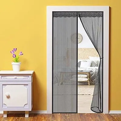 Produktbild von Magnetische Hordür 140 x 210 cm - Langlebig und Kratzfestes Fliegengitter für Balkontüren
