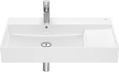 Produktbild von Roca Inspira - Waschtisch 800x490 mm, mit Überlauf, mit Hahnloch, weiß A32752B000
