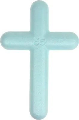 Produktbild von Floristik Bastelkreuz aus Styropor für Grabschmuck, 2 Stück