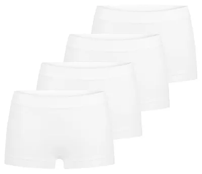 Produktbild von Schiesser 4er Pack Unique Micro Boyshort Innovatives Stretch Material, Weicher Bund und elastische Beinabschlüsse, Hoher Halt bei maximaler Flexibilität