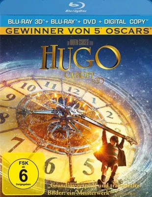 Produktbild von Hugo Cabret 3D (+ BR) (+ DVD) (inkl. Digi.Copy)