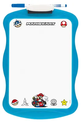 Produktbild von BIC 992725, Tafel-/Block für Kinder, trocken abwischbar, Blau, Weiß