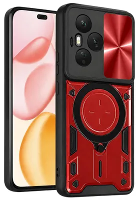 Produktbild von Techsuit - CamGuard Pro Hülle für Honor 400 Pro - rot