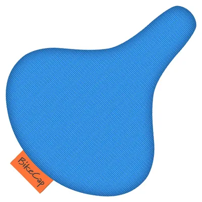 Produktbild von BikeCap – Wasserdichte Fahrradsattelabdeckung, universell passend, langlebig, blau