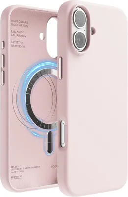 Produktbild von Elago MagSafe Silikonhülle für iPhone 16 Plus Lovely Pink
