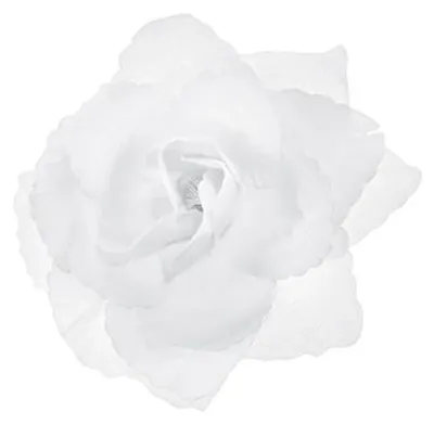 Immagine prodotto di Rose adesive, bianche, 9 cm (1 confezione / 24 pezzi)