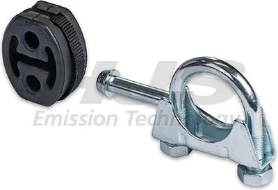Produktbild von HJS 82 32 4392 Halter Schalldämpfer Auspuffhalter für FIAT PANDA (169) 500 (312) 500 C (312) für FORD KA (RU8)