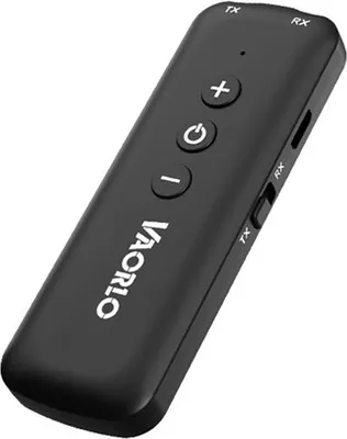 Obrázek produktu pro VAORLO Bluetooth 5.3 audio přijímač/vysílač, 3,5mm AUX, mikrofon