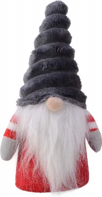 Image de Figurine de Noël lutin avec bonnet 20 cm