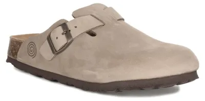 Produktbild von Dr. Brinkmann Nerpio Clogs Weiches Nubukleder, Gepolstertes Fußbett, Mit Markenlogo auf der Seite