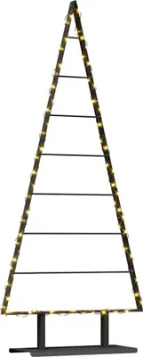 Immagine prodotto di Albero di Natale in metallo con supporto nero 150 cm in acciaio
