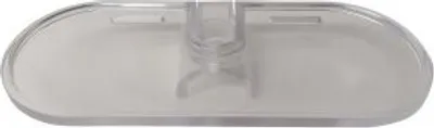 Productafbeelding van Grohe opbergrek EasyReach 27596, acryl, geschikt voor douchestangen Tempesta en Euphoria met een diameter van 22 mm, 1 stuk.