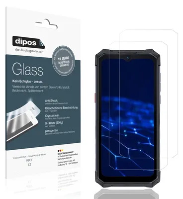 Zdjęcie produktu dla 2x dipos GlassCC iGET T2
