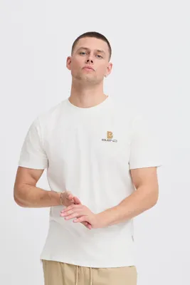 Produktbild von Blend BHEmmert Herren T-Shirt Kurzarmshirt Shirt mit Rundhals 100% Baumwolle Regular fit