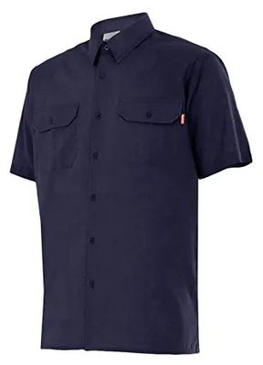 Produktbild von Velilla 522; Kurzärmeliges Hemd; Marineblau; Größe 3XL