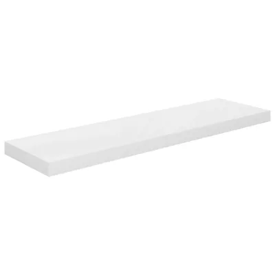 A white shelf is shown against a white background.
