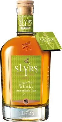 Produktbild von Slyrs Single Malt Whisky Amontillado Cask Finish + Box 700ml 46% Vol.