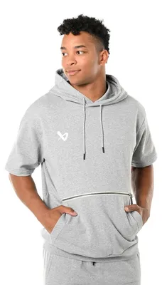Produktbild von Bauer Kurzarm Hoodie Grau Senior M
