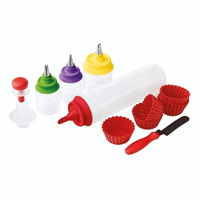 Produktbild von Kuhn Rikon Backförmchen Deko-Set Silikon, Box 23701