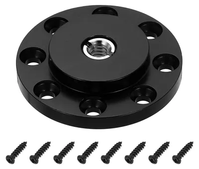 Zdjęcie produktu dla Adapter do statywu z gwintem 3/8", wyposażony w śruby adapterowe z gwintem 1/4"