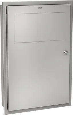 Immagine prodotto di Cestino KWC AR, RODAN, acciaio inox, 395x580x110 mm, da incasso, circa 16 l