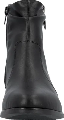 Produktbild von Rieker Damen Stiefelette mit gerafftem Schaft und Reißverschluss 77041, Größe:37 EU, Farbe:Schwarz