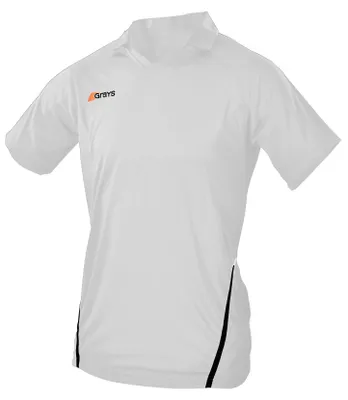 Productafbeelding van Grays Hockeyshirt G750, sportshirt, maat Large, wit/marineblauw, ademend