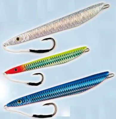 Produktbild von Pilker Speedpilker Norwegenpilker Speedjig Jigger Jig Motion Arrows Modell II, Gewicht:60g, Farbe:Gelb