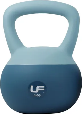 Immagine prodotto di Urban Fitness Kettlebell blu 8 kg - Peso da allenamento Soft Touch