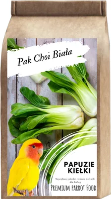 Zdjęcie produktu dla Premium Parrot Food | Pak Choi Biała | Nasiona na Kiełki | dla Papug 50g