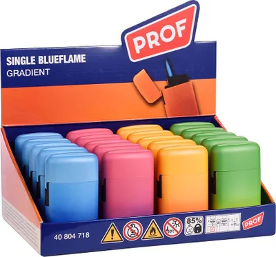 Produktbild von Gradient-Feuerzeug Blueflame, Bunte Farben
