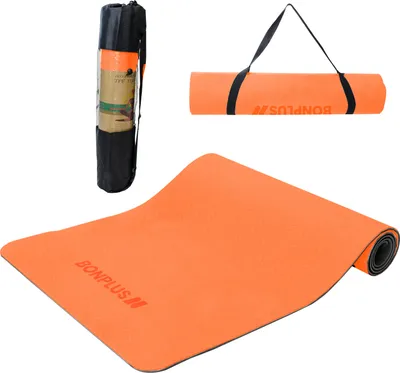 Image de Bonplus BP | Tapis de yoga et de pilates | Tapis de sport | Bandoulière et sac de transport inclus | Idéal pour le sport à la maison | TPE écologique