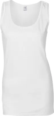 Immagine prodotto di Gildan - Top senza maniche "Softstyle" da donna RW9929 (XXL) (Bianco)