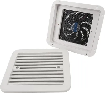 Zdjęcie produktu dla Wentylator boczny RV 1-drożny silny wiatr 3000 obr./min 24V Wentylator wyciągowy do kampera Przyczepa Łódź Jacht Kuchnia Łazienka