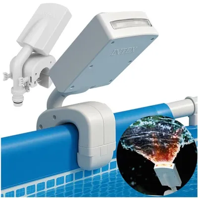 Zdjęcie produktu dla Intex 28089, Prysznic basenowy, Biały, Plastik, LED, Zmienny, Chiny