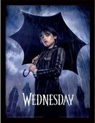 Produktbild von Wednesday - Downpour - Gerahmter Kunstdruck