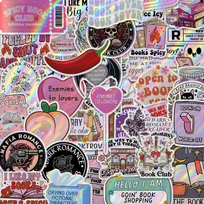 Image de Autocollants holographiques - 150 pièces - Pour scrapbooking et journaling