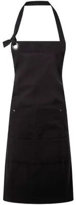Immagine prodotto di Premier - Grembiule "Calibre", cotone spesso LT3678 (taglia unica) (nero)