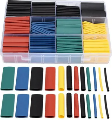 Produktbild von Schrumpfschlauch Set 530-teilig, 2:1, 1.5 - 10mm