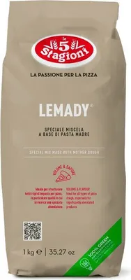 Produktbild von 10x Le 5 Stagioni Lievito LEMADY Hefe auf Sauerteigbasis 1kg