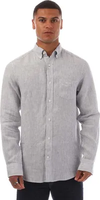 Obrázok produktu pre Gant - Košeľa pre mužov Linen Regular GT6050 (XL) (White)