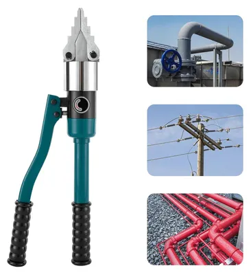 Produktbild von Hydraulischer Spreizer Werkzeugsatz - YQ-30 tragbarer 8T Handspreizer - Integrierter Rohrleitungsexpander - Für Rohrreparatur und Bauarbeiten - Schwarz