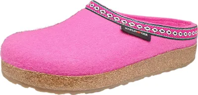 Obrázek produktu pro Dámské pantofle Haflinger Grizzly Franzl v růžové barvě, velikost 36